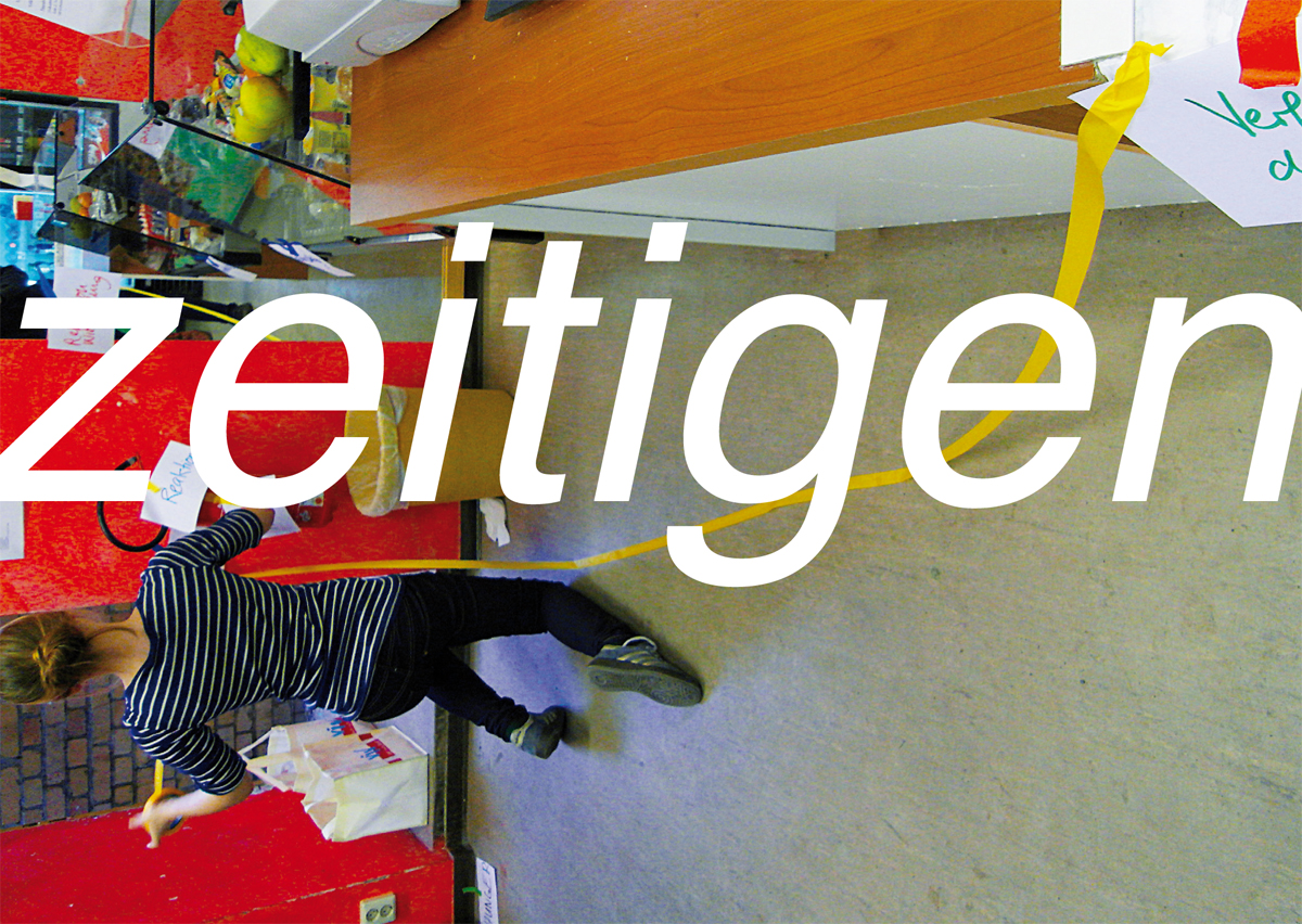 zeitigen, Experimente in Zeitwahrnehmung und Gestaltung